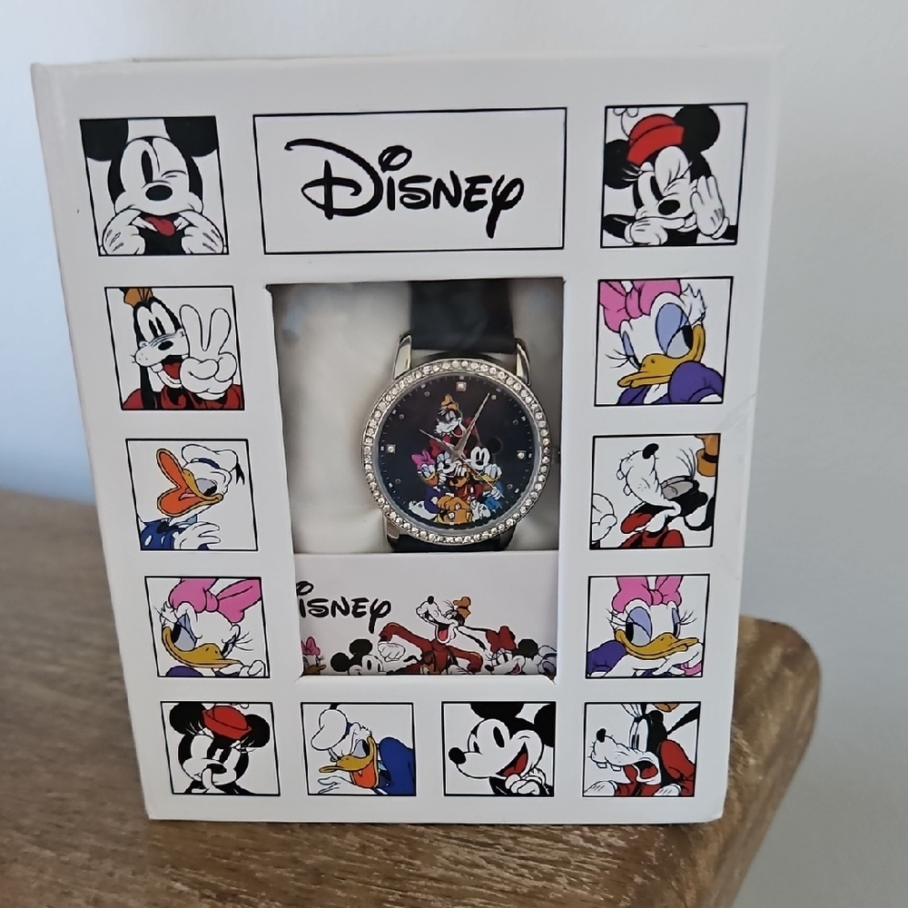 Disney Character Watch with Navy Strap